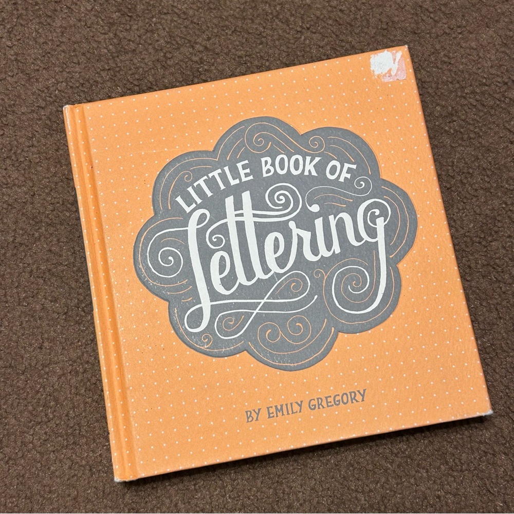 Little Book of Lettering Coffee Table Book